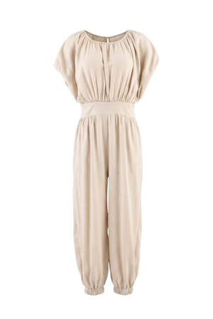 PTJ00631200 enterizo color beige con resortes