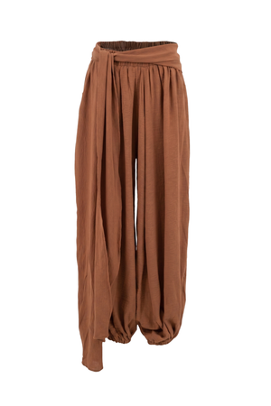PTJ0082120 pantalón con resortes en los tobillos 