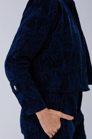 PTJ0102 chaqueta con manga larga con body con pantalón de bolsillos 