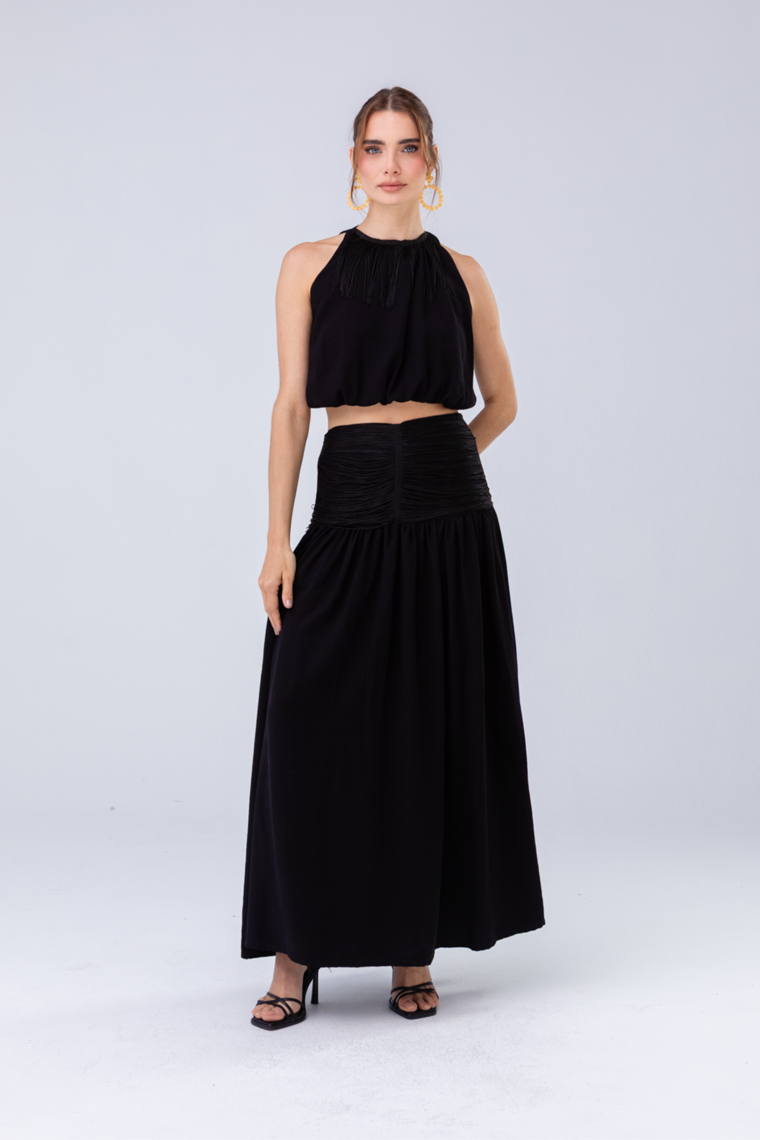 PTJ0104 falda larga para mujer