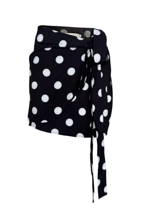 PTJ0127 blusa manga larga en tela de puntos color negro