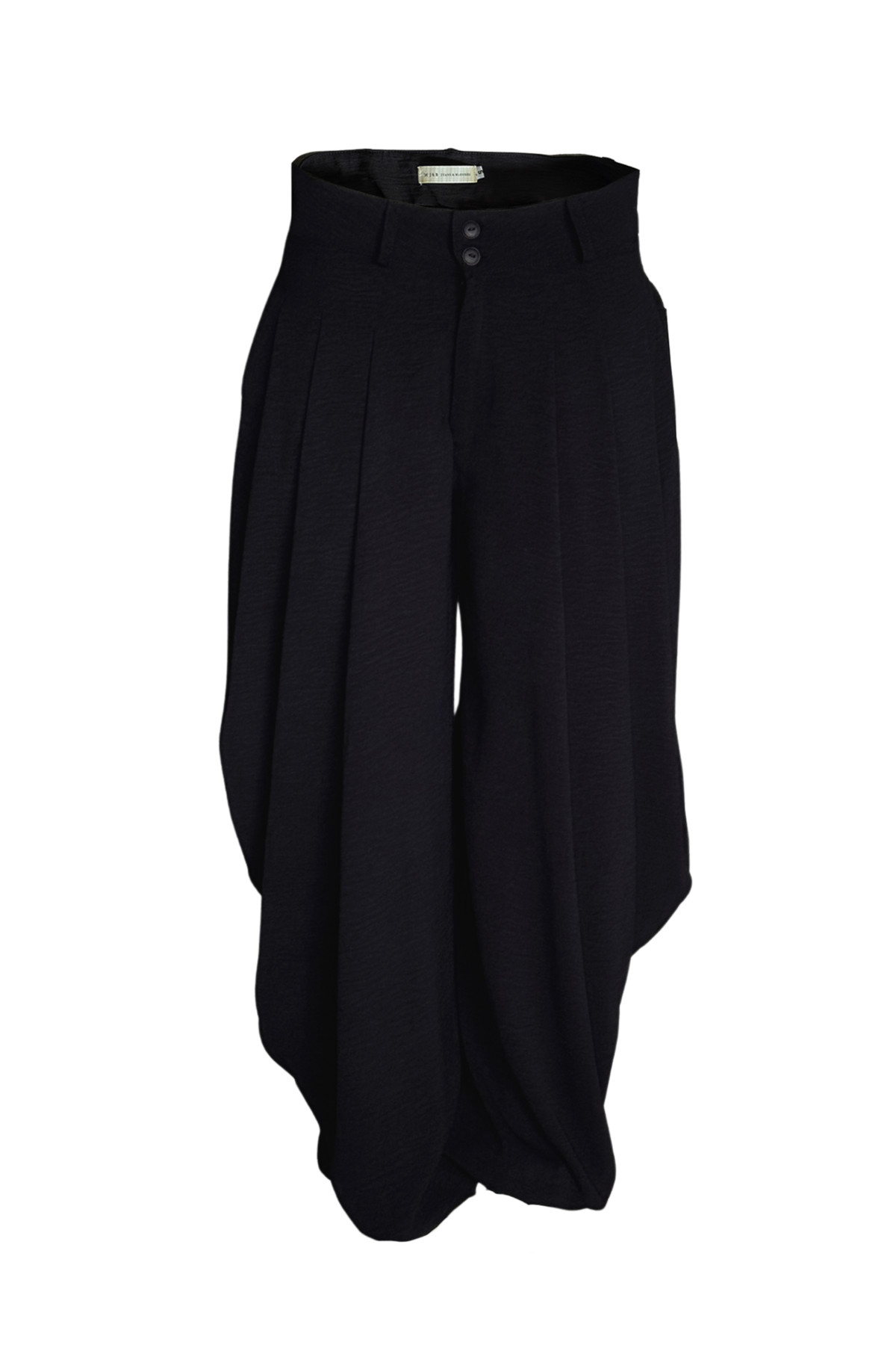PTJ014712 pantalón bombacho color negro