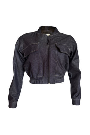 PTJ01800 chaqueta con cierre y mangas largas