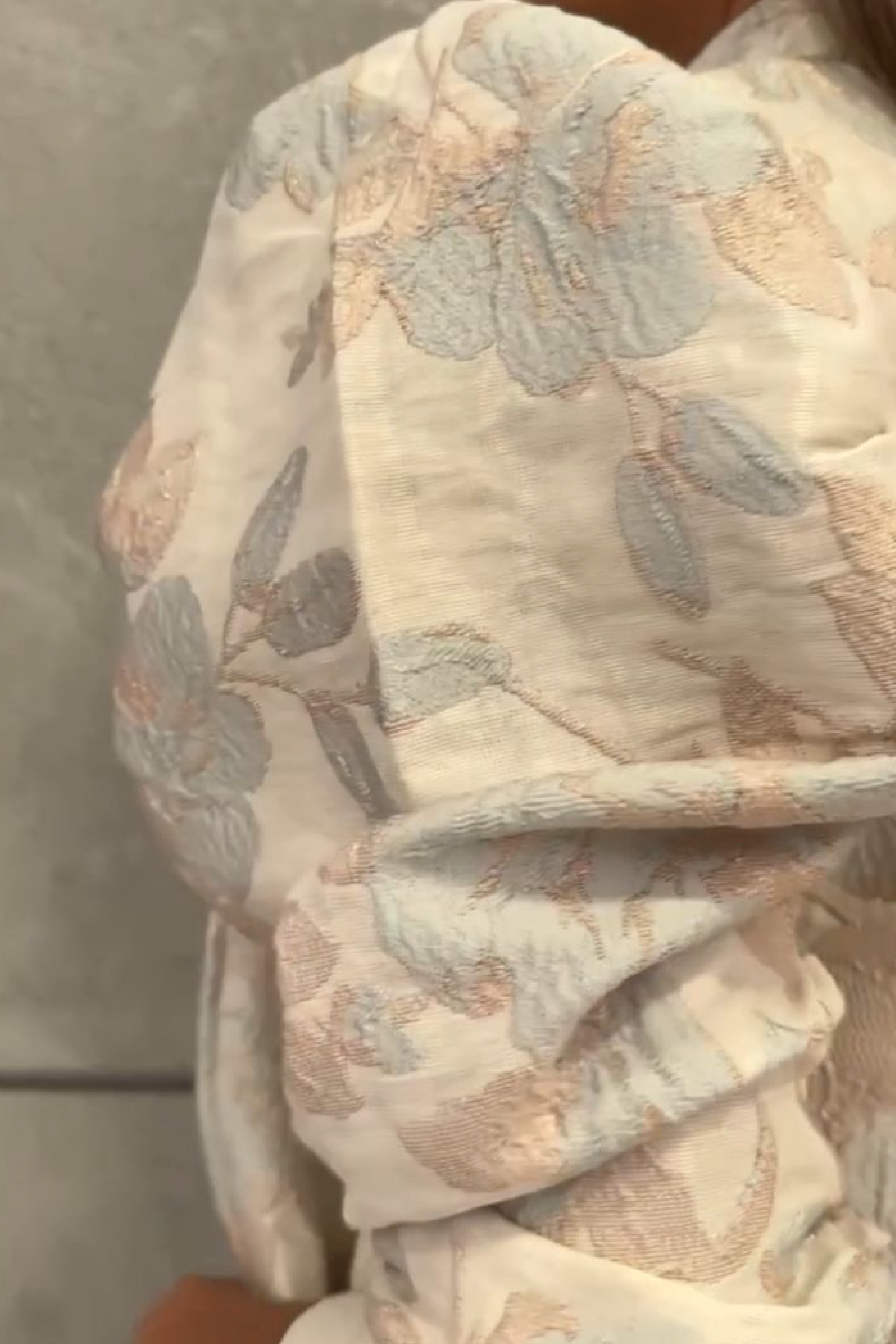 PTJ1011150 textura chaqueta estampada