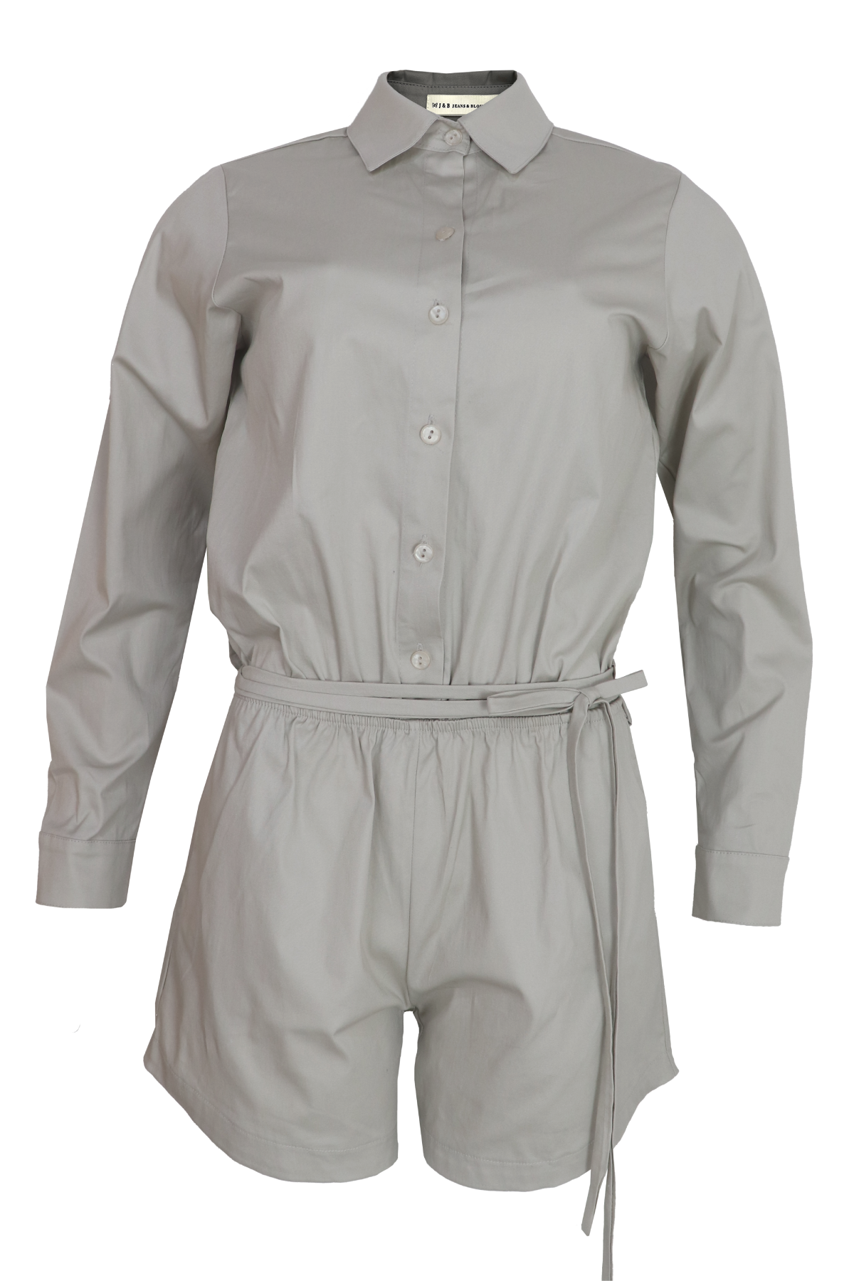 Enterizo Short Manga Larga Rosalinda