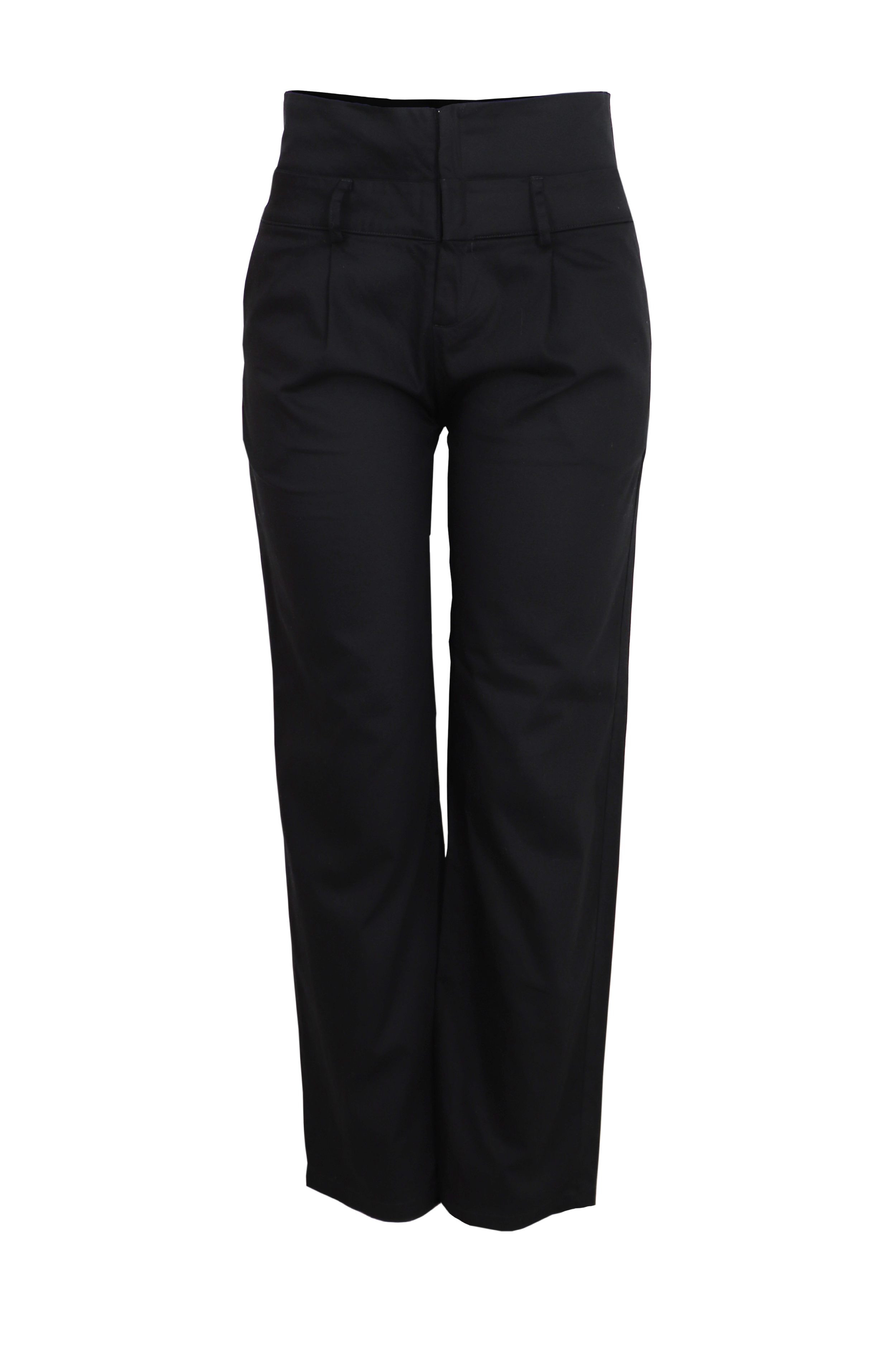 Pantalón de doble pretina Mirage color negro