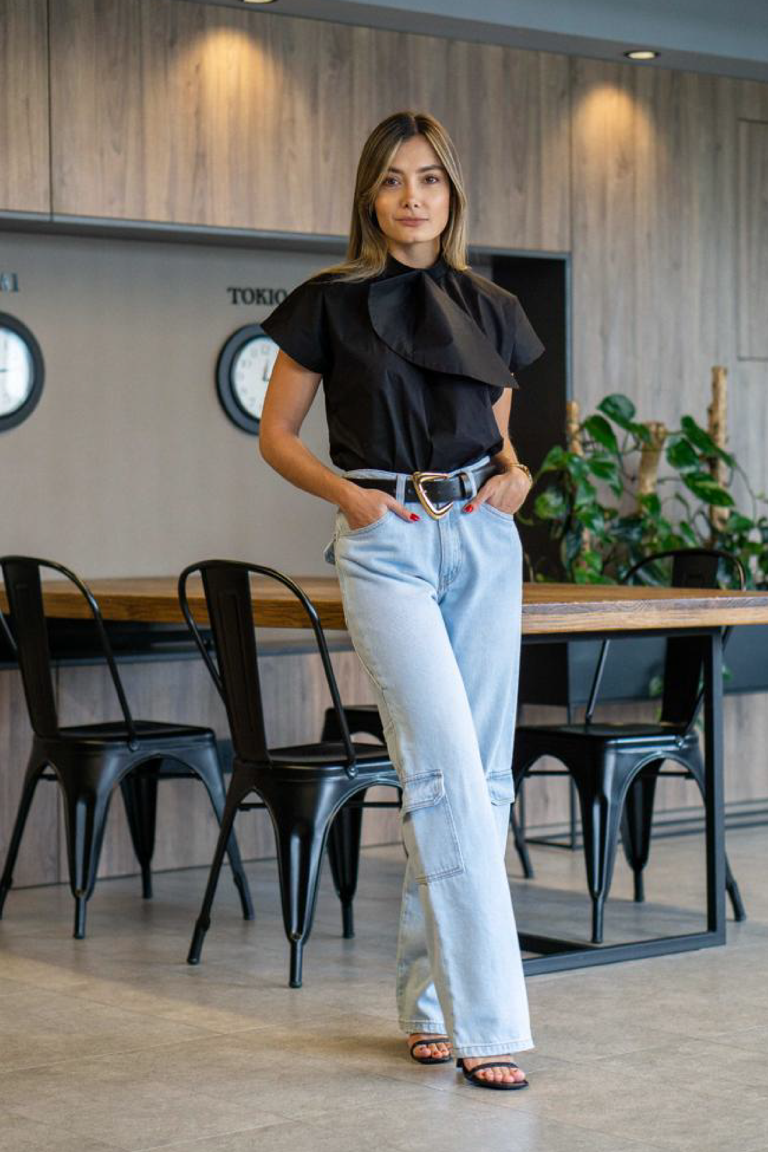 PTJ130409 blusa con jean