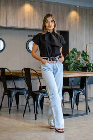 PTJ130409 blusa con jean