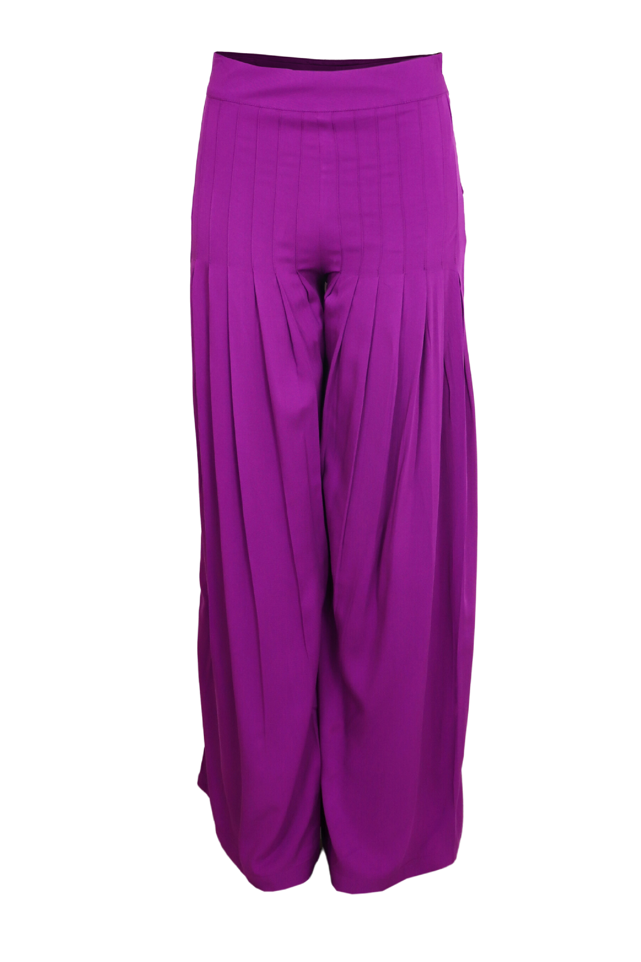 Pantalón con alforjas en la parte delantera Morado