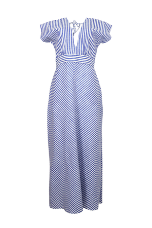 PTJ132201-Vestido-largo-manga-rodada-Elaine-AZUL