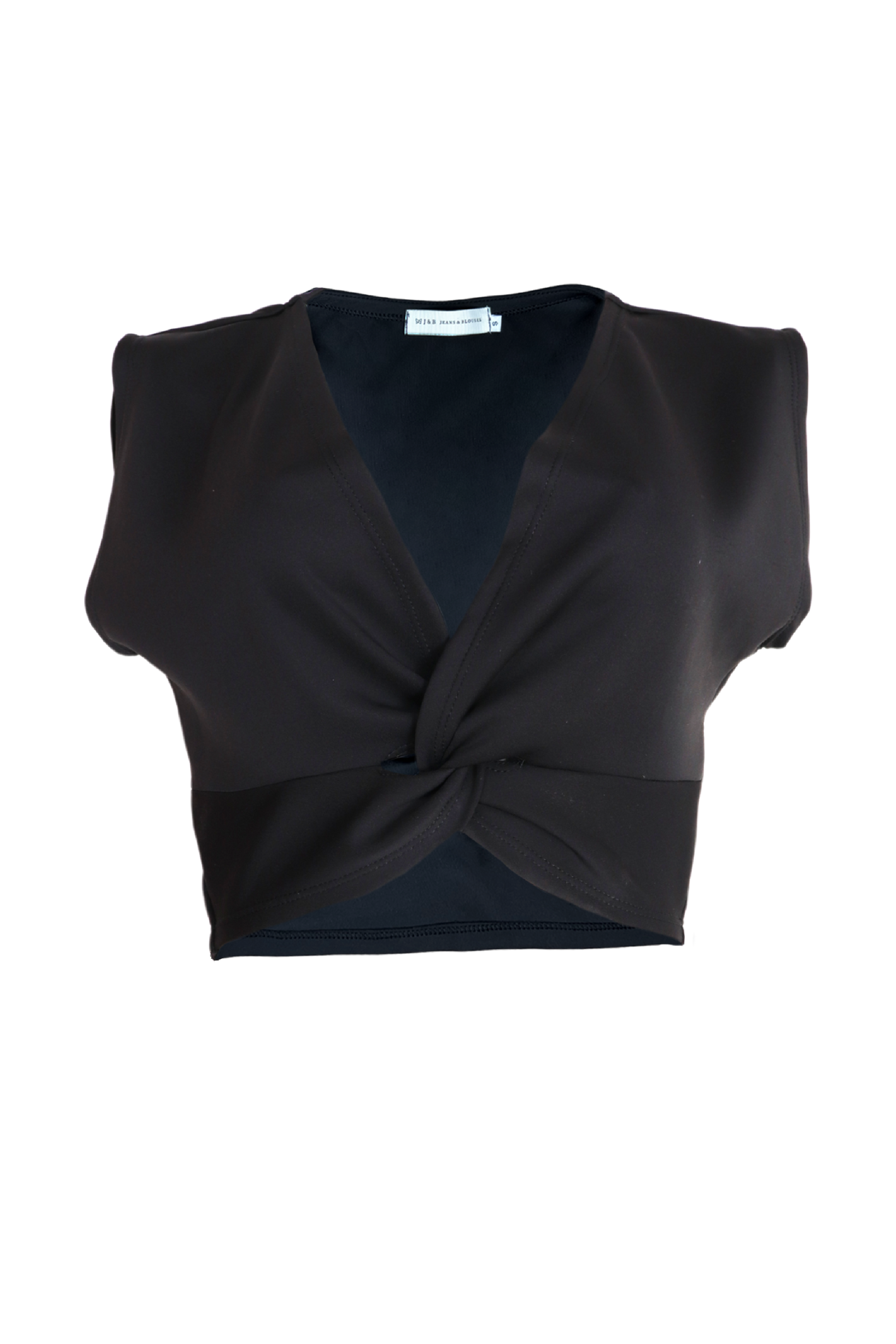 Hermosa blusa con escote profundo