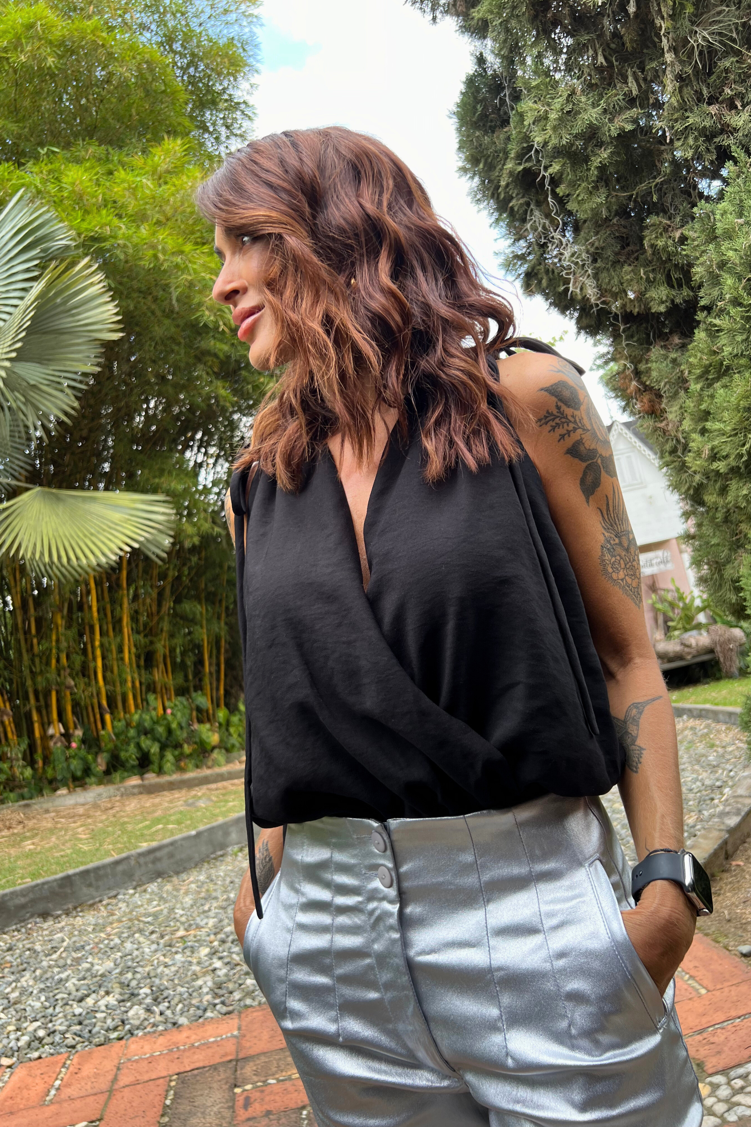 Body cuello en V