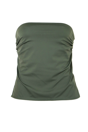 PTJ142934 strapless verde oliva