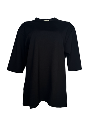 PTJ0787040 camiseta oversize negra 