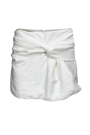 PTJ149630 falda short blanco