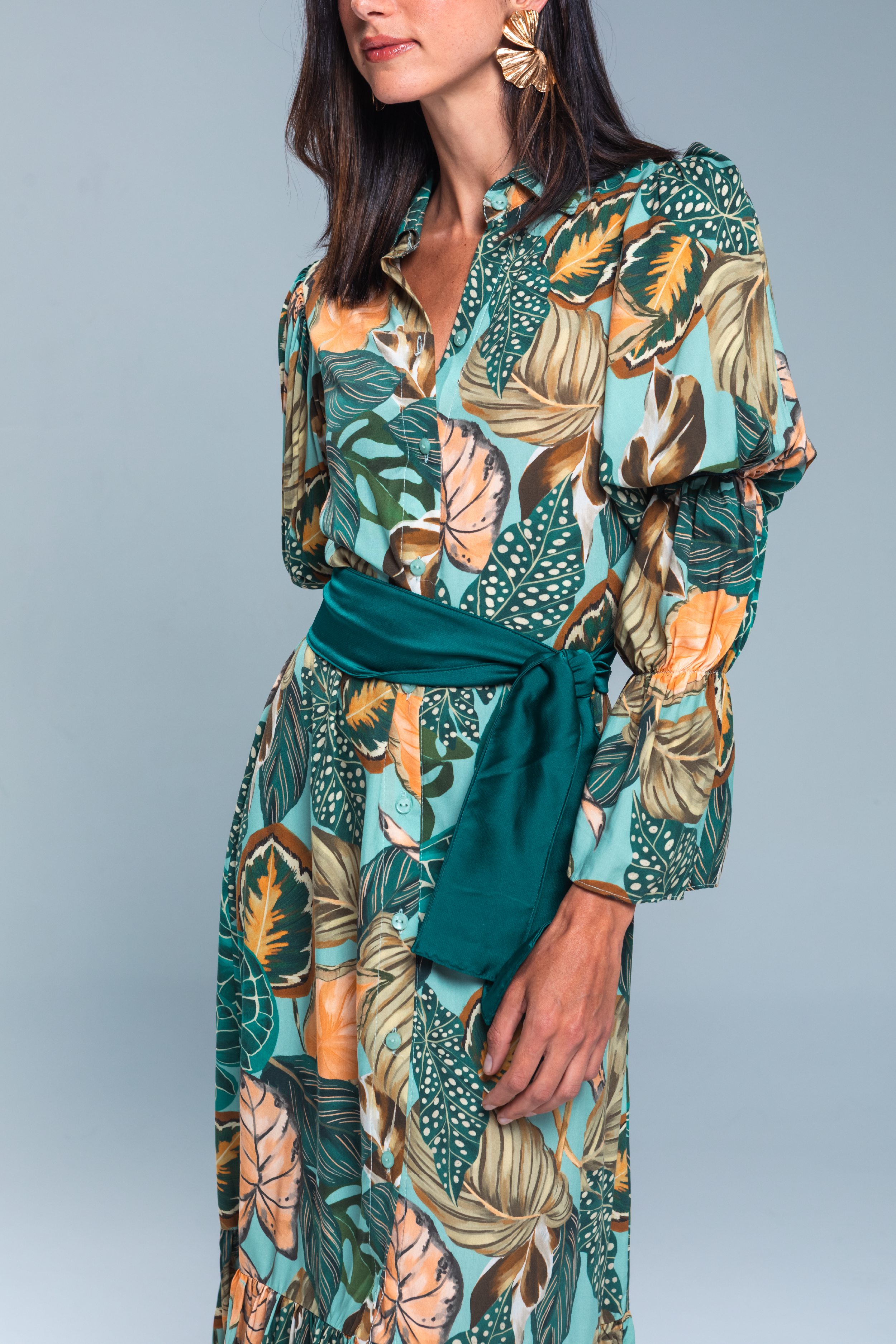 PTJ218229003 kimono con lazos