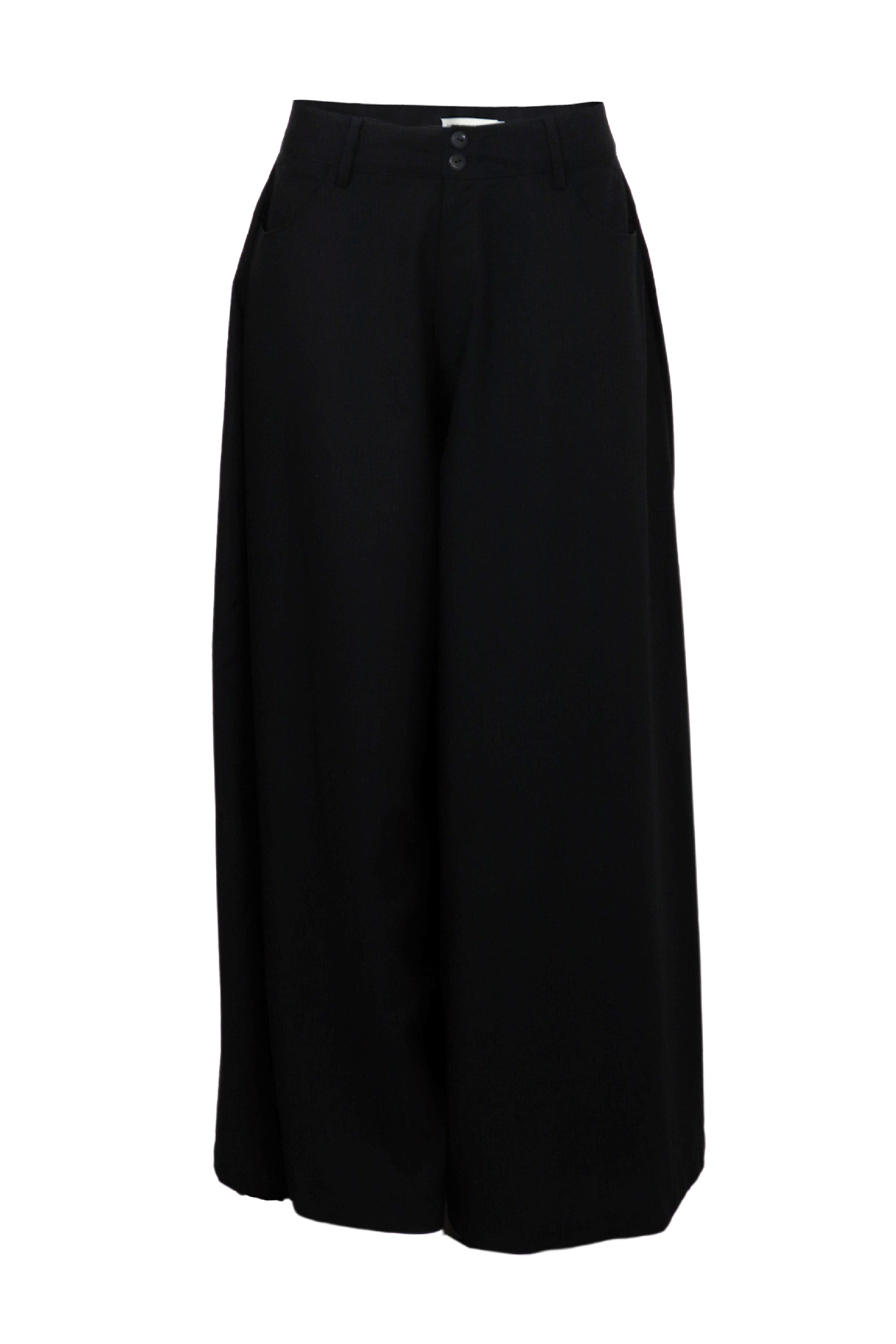 Hermoso pantalón palazzo color negro