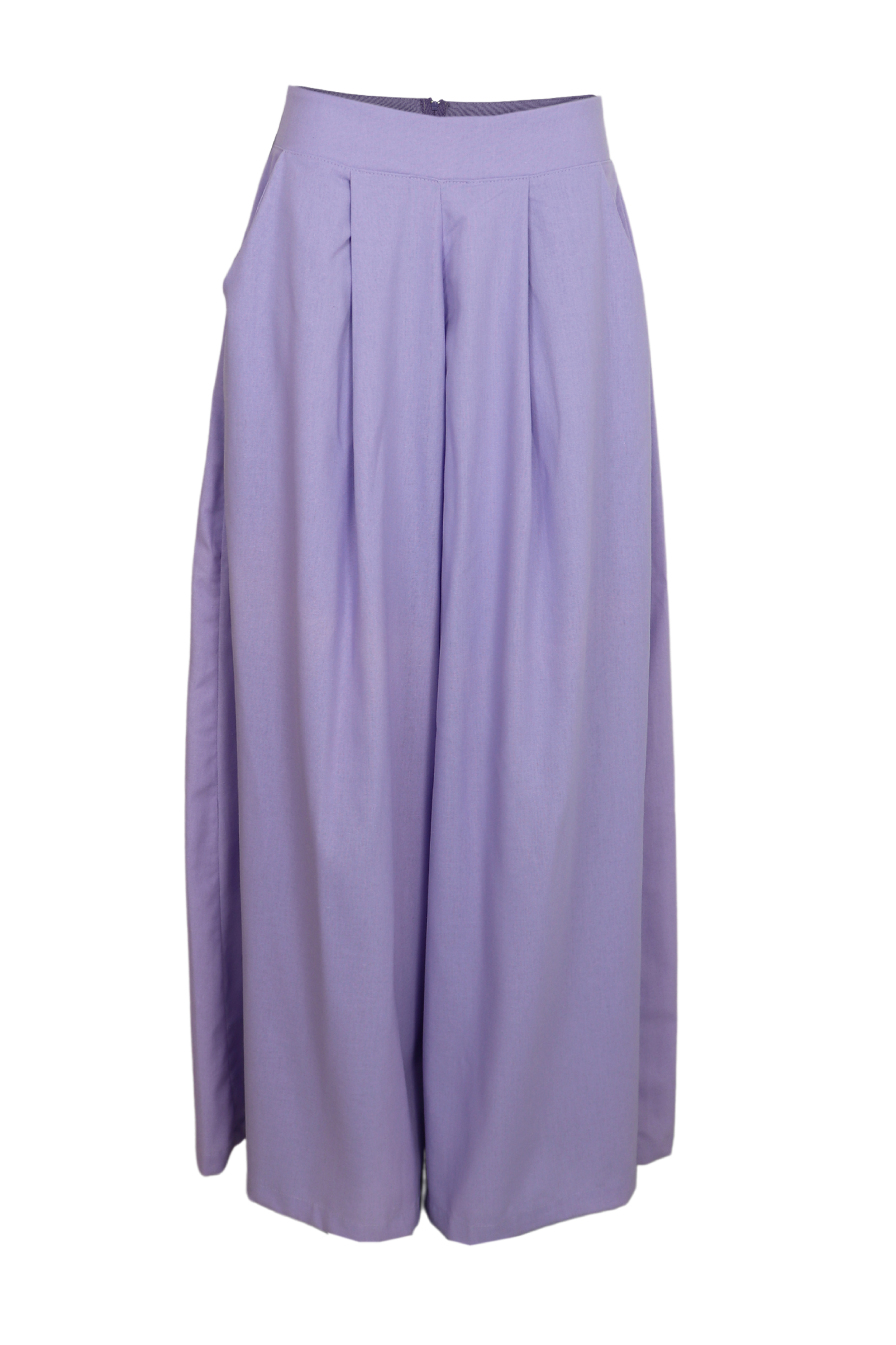 Hermoso pantalón palazzo color lila