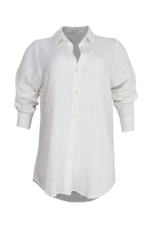 Camisa manga larga delicate color blanco