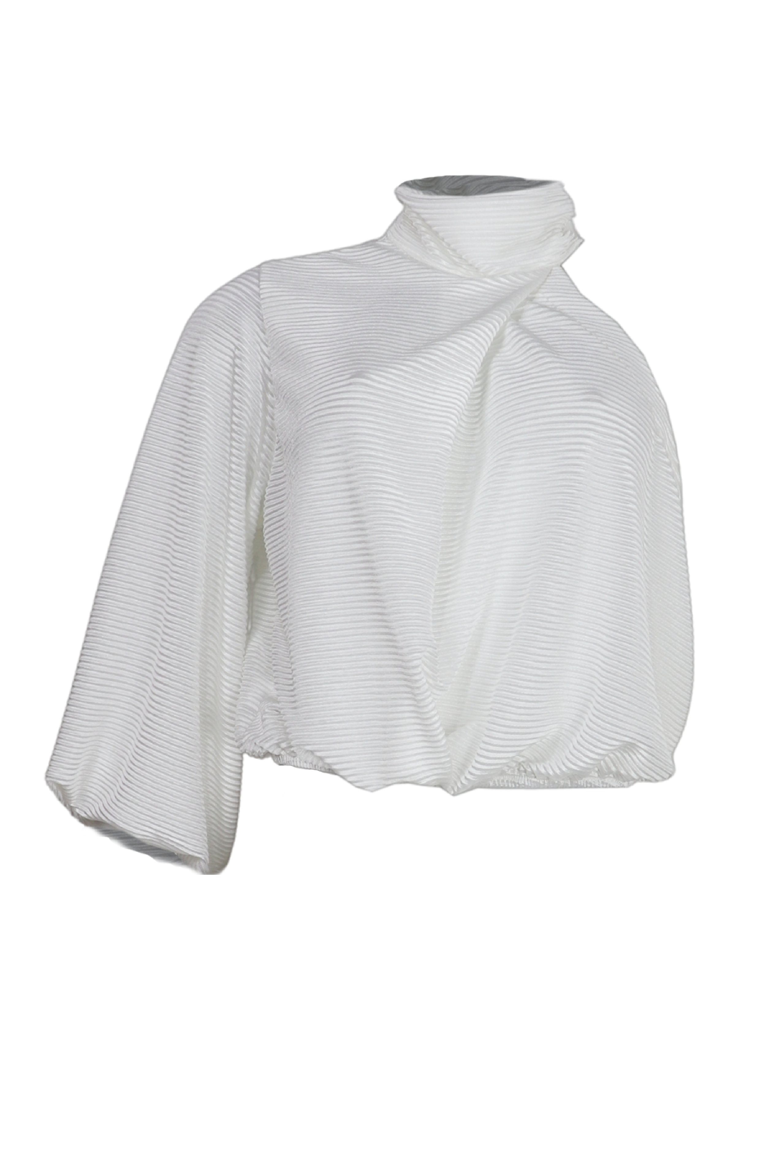 Blusa asimétrica  danna color beige
