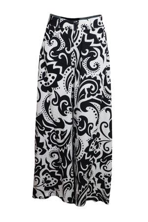 Pantalón palazzo con hermoso estampado