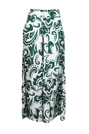 Pantalón palazzo con hermoso estampado