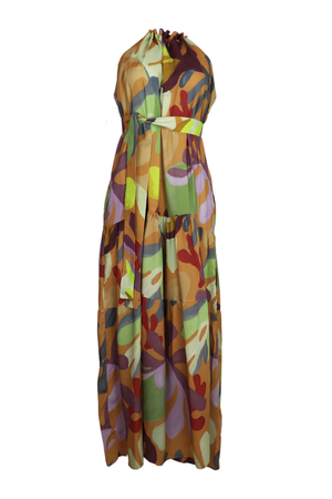 Vestido cuello halter