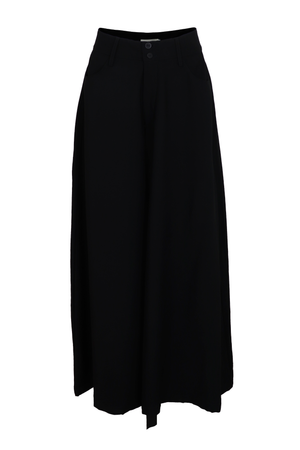 hermoso pantalon palazzo color negro
