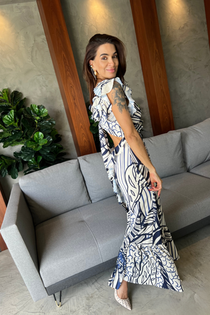 Vestido con boleros Isadora