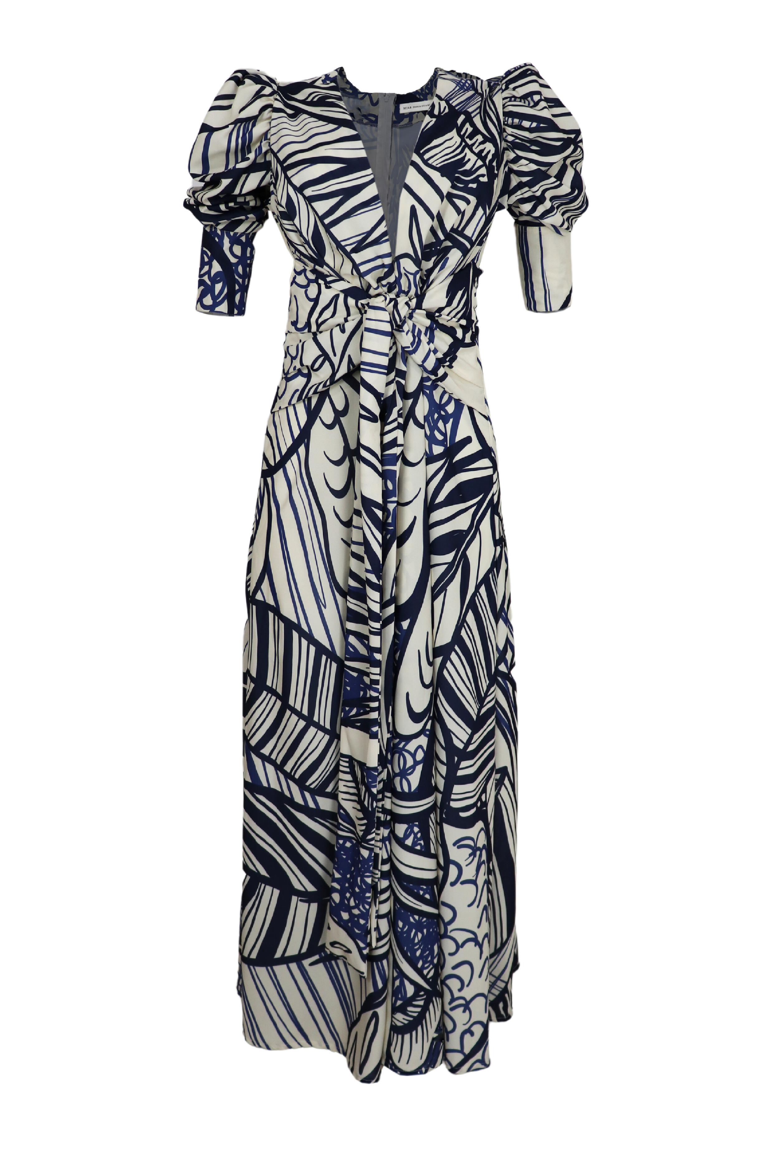 espectacular vestido manga larga isadora