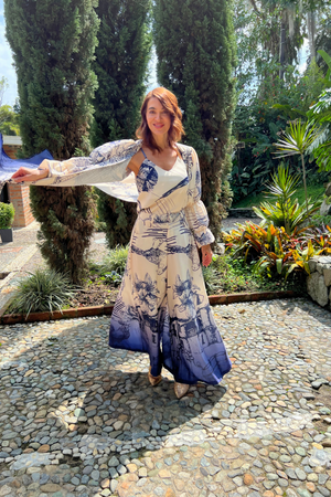 Blusa de tiras mariantonieta