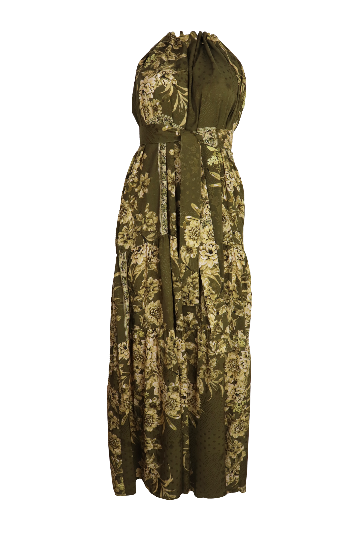 hermoso vestido cuello halter sophie