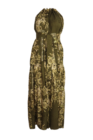hermoso vestido cuello halter sophie
