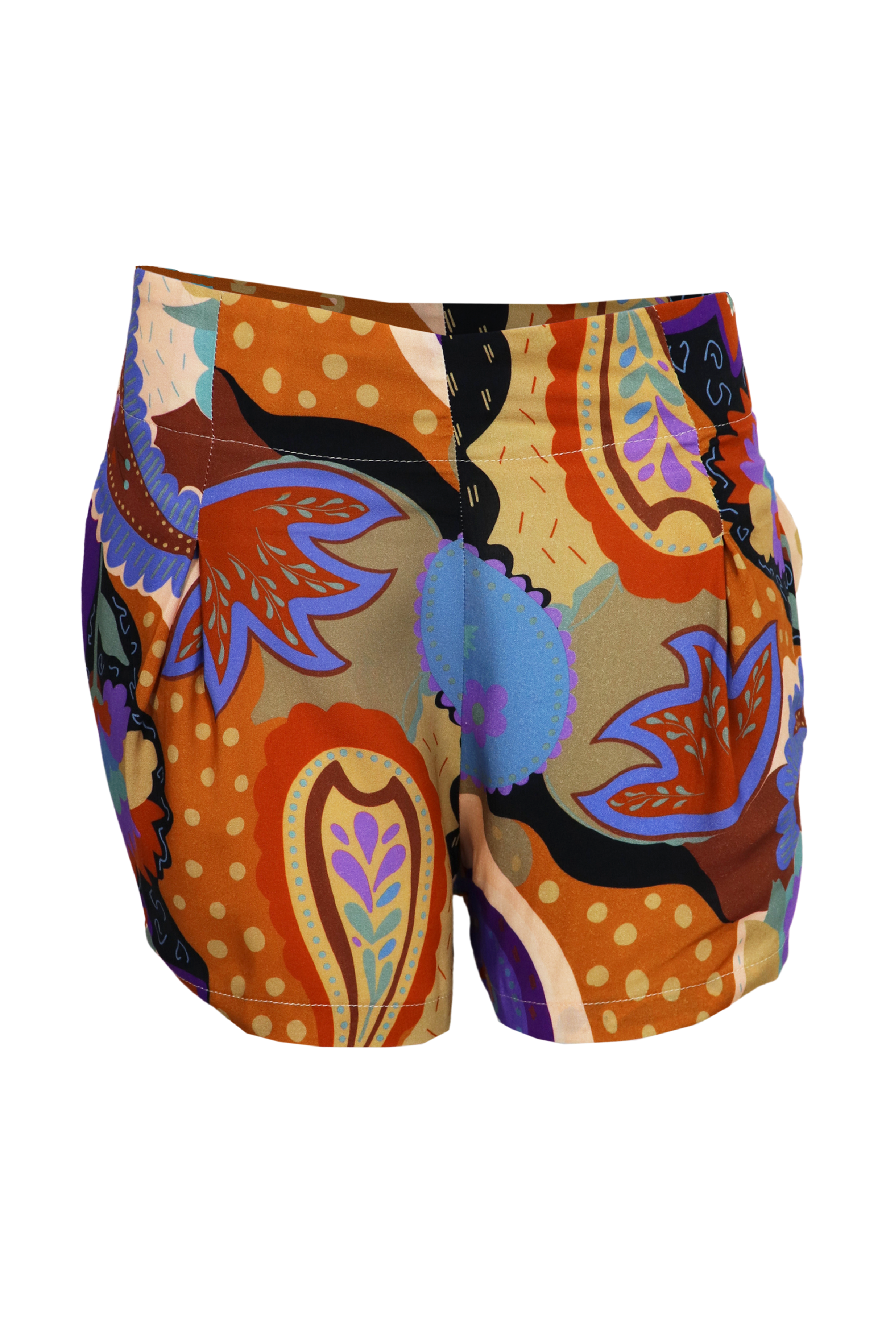 hermoso short del set color azul