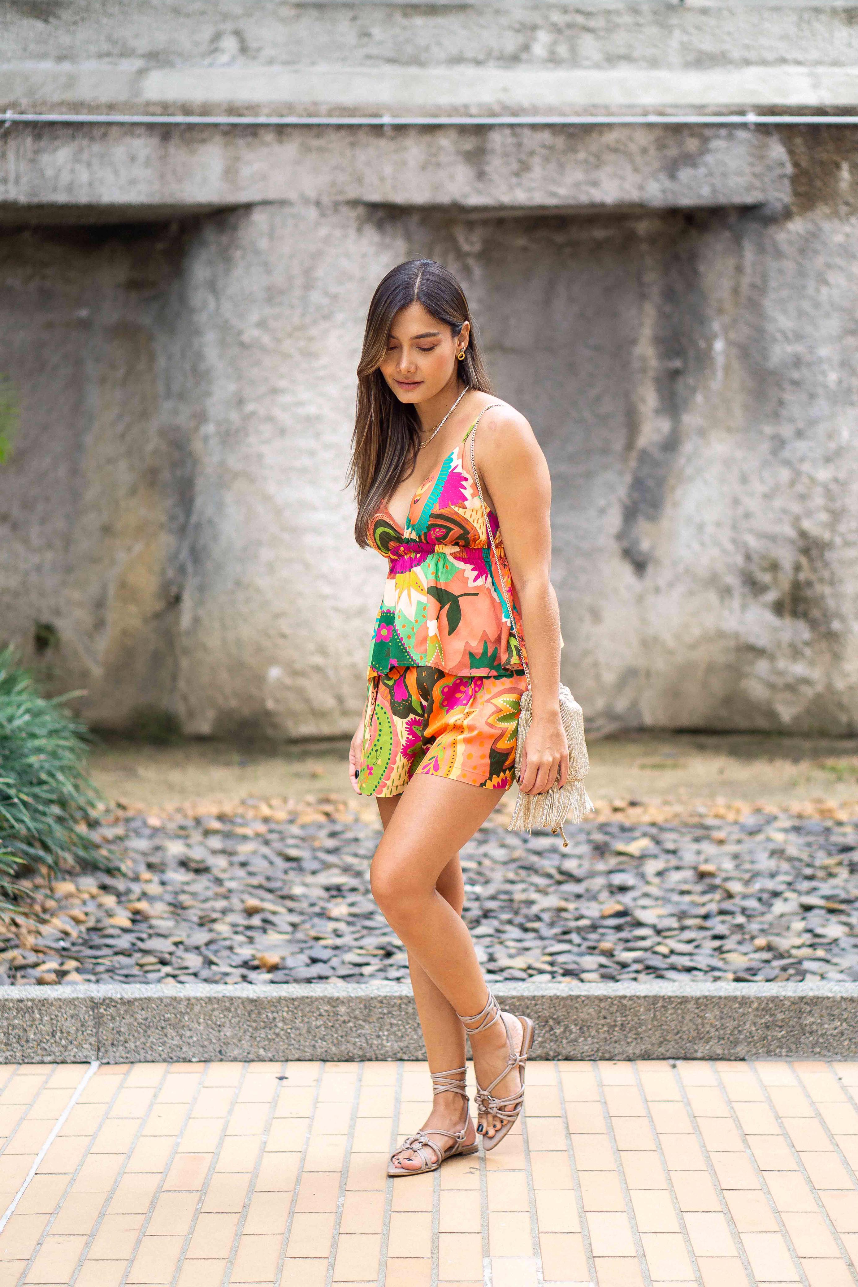 Set Blusa y short Nicki