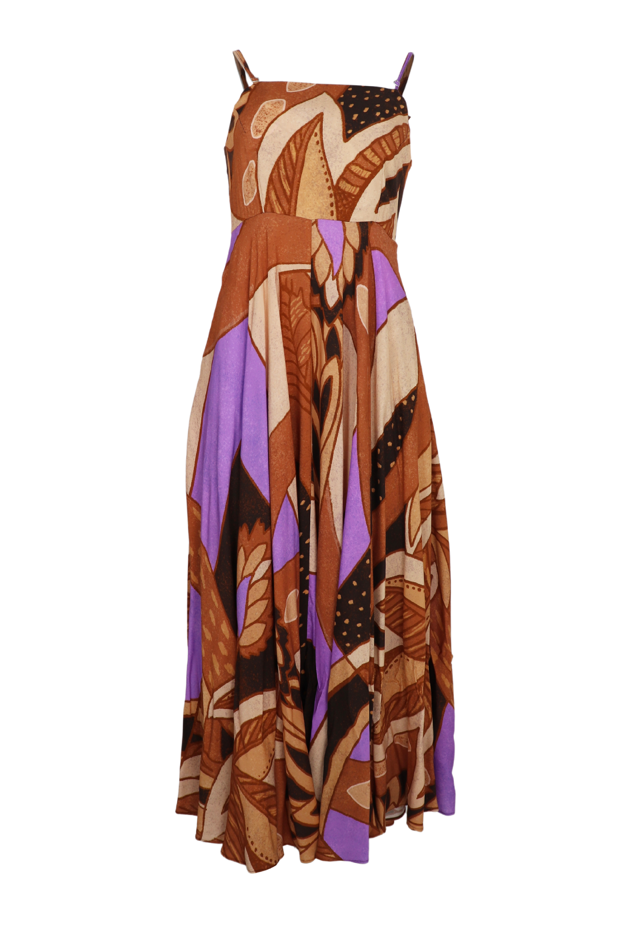 Vestido largo de tiras Becky