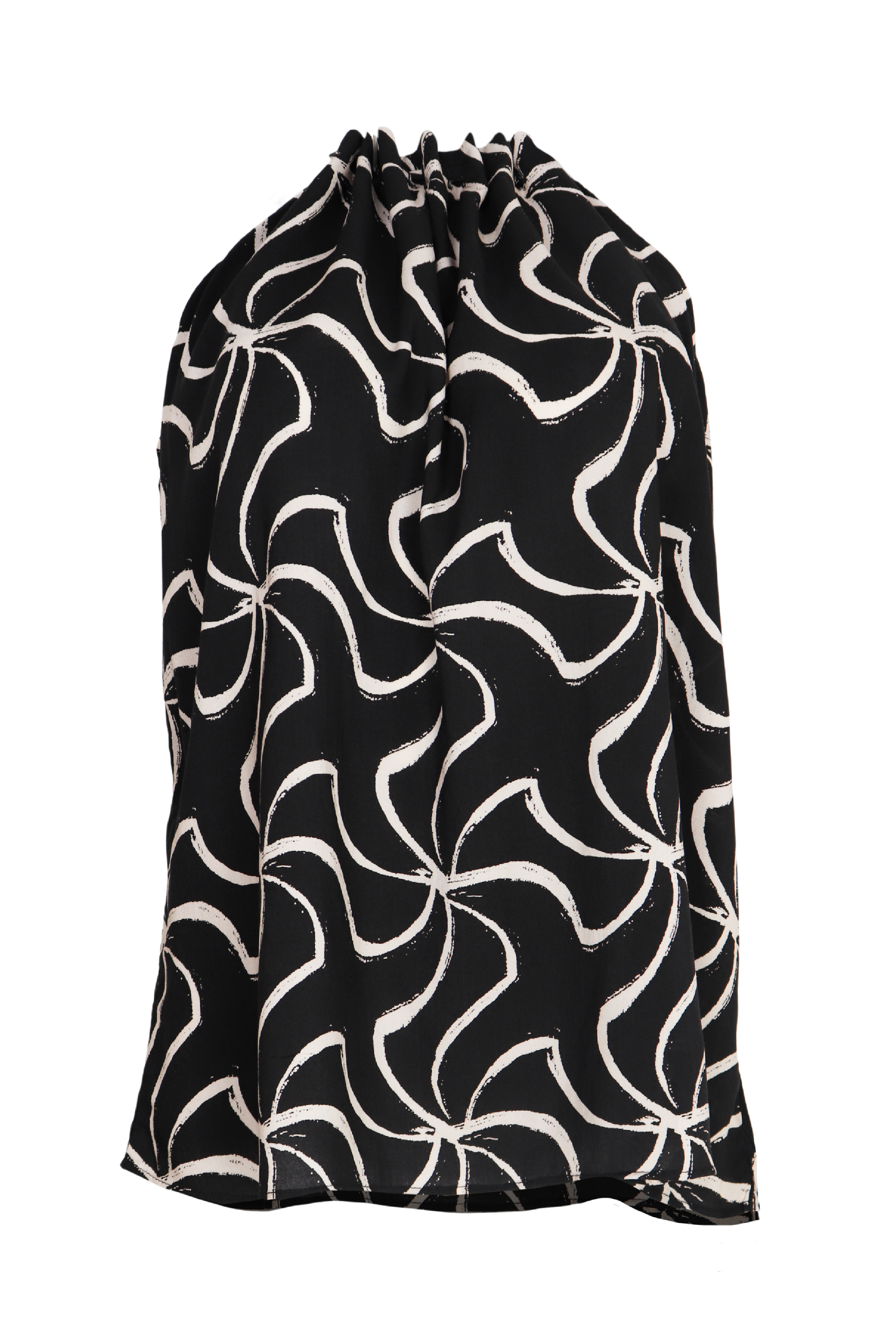 Blusa cuello halter Zephyra