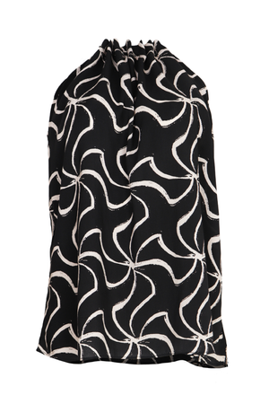 Blusa cuello halter Zephyra