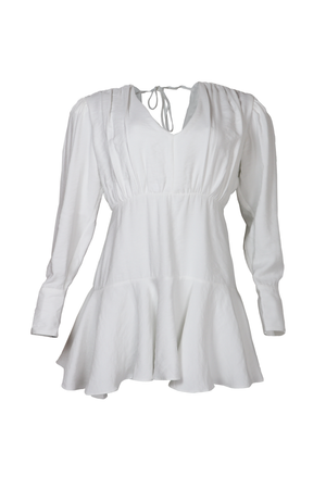   PTJ256930 vestido corto con cinturón
