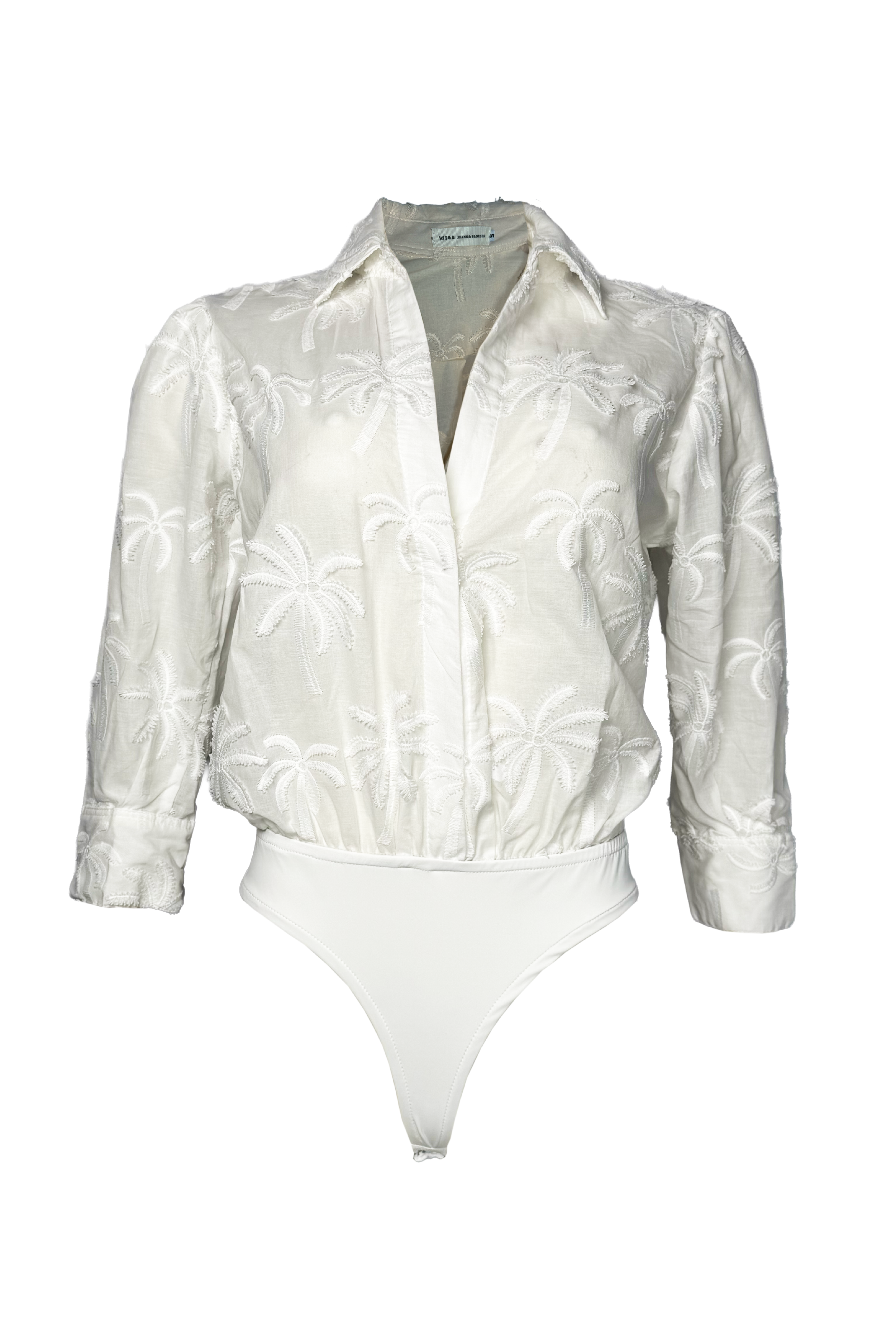 PTJ260930 body con mangas color blanco