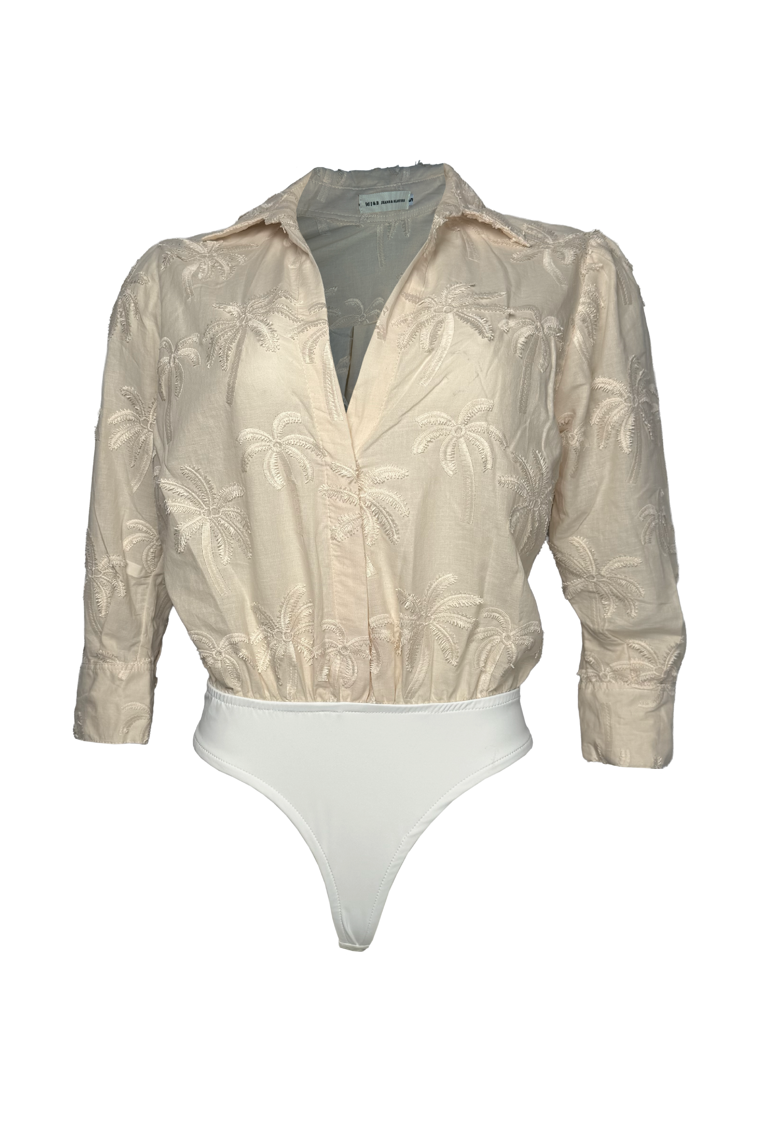 PTJ260930 body con textura y mangas