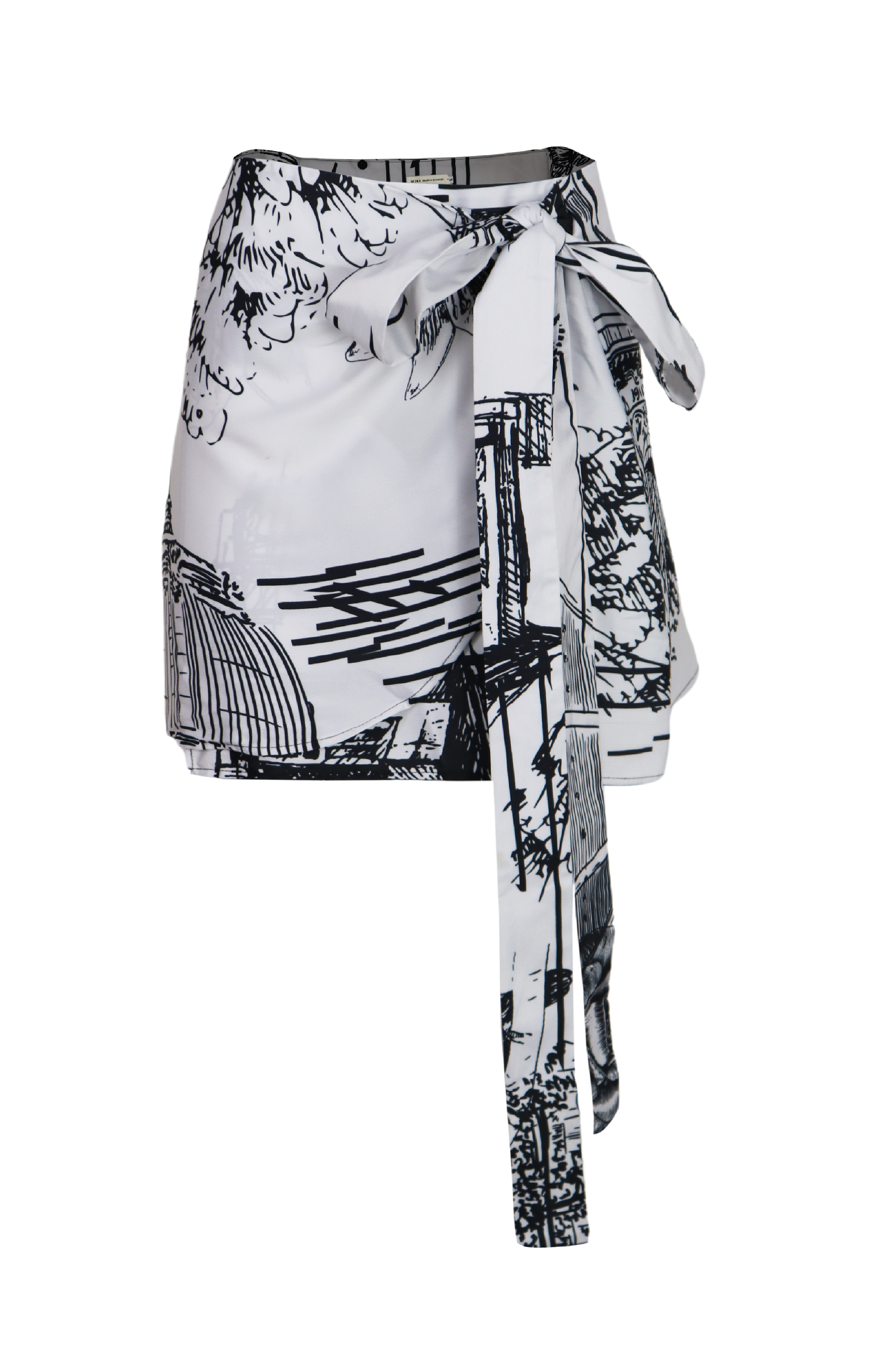 PTJ266112 falda corta grecia 