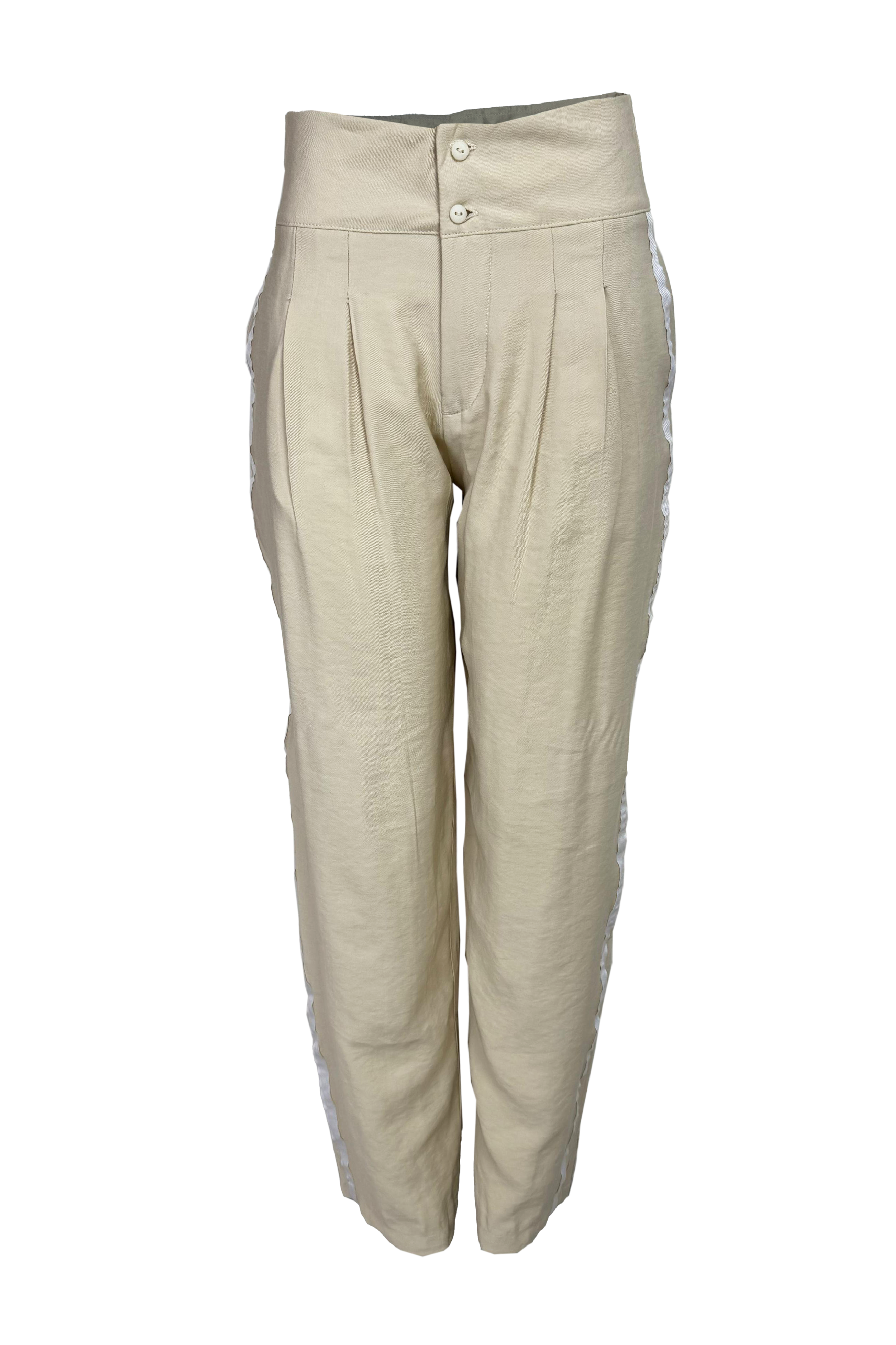 PTJ2711300 pantalón crema 