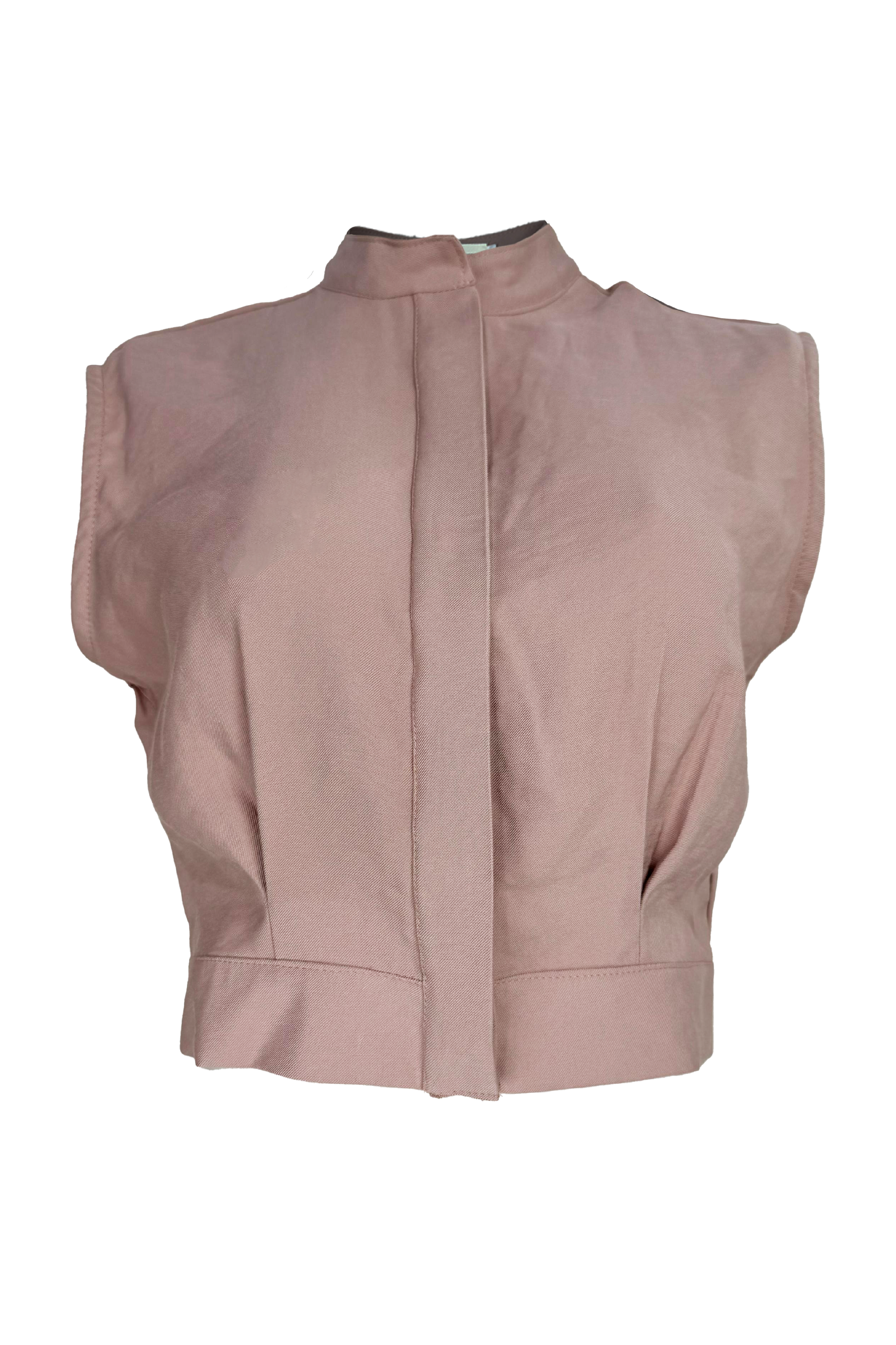 PTJ272830 blusa palo de rosa tipo chaleco
