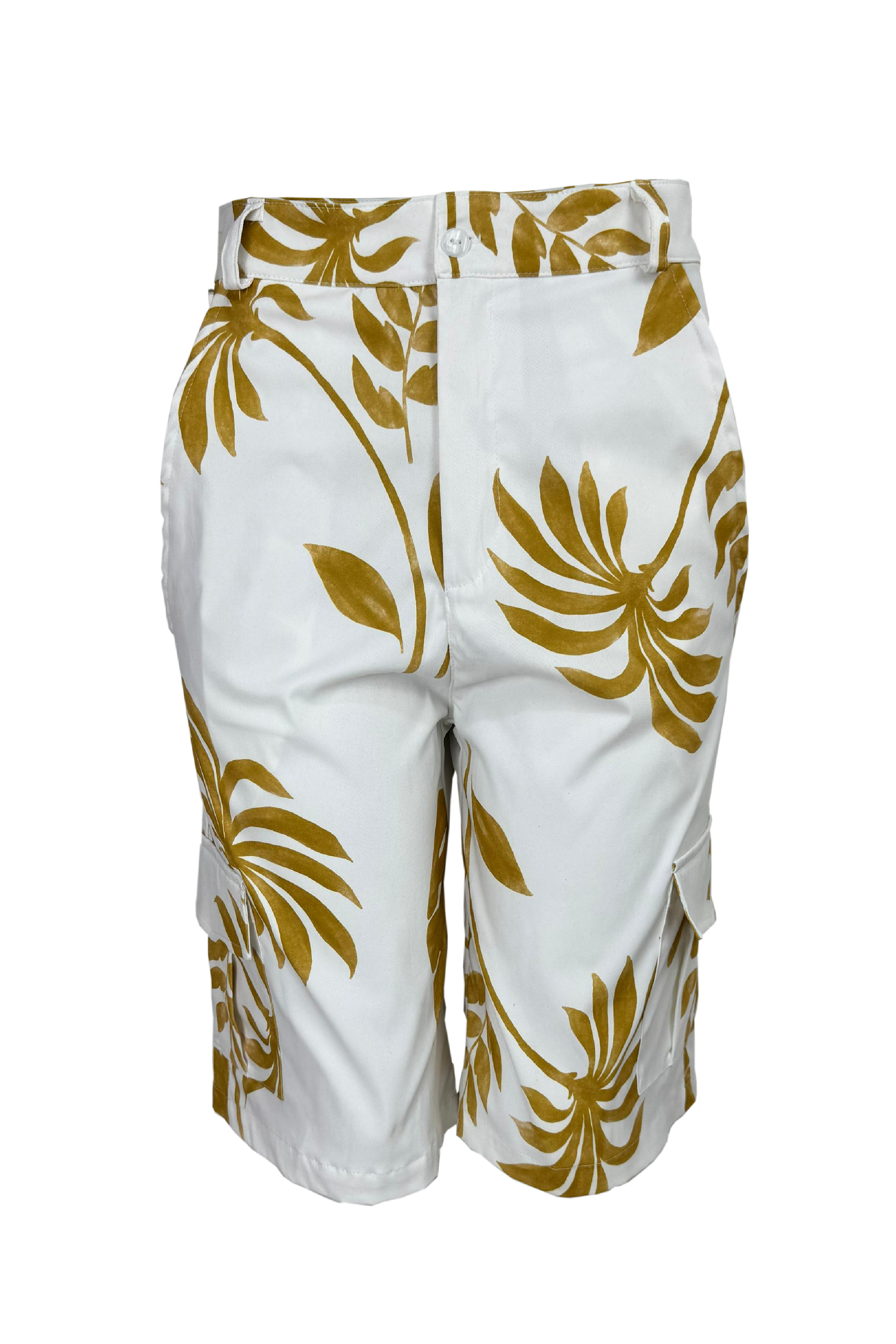 PTJ27541200 bermuda blanca estampada
