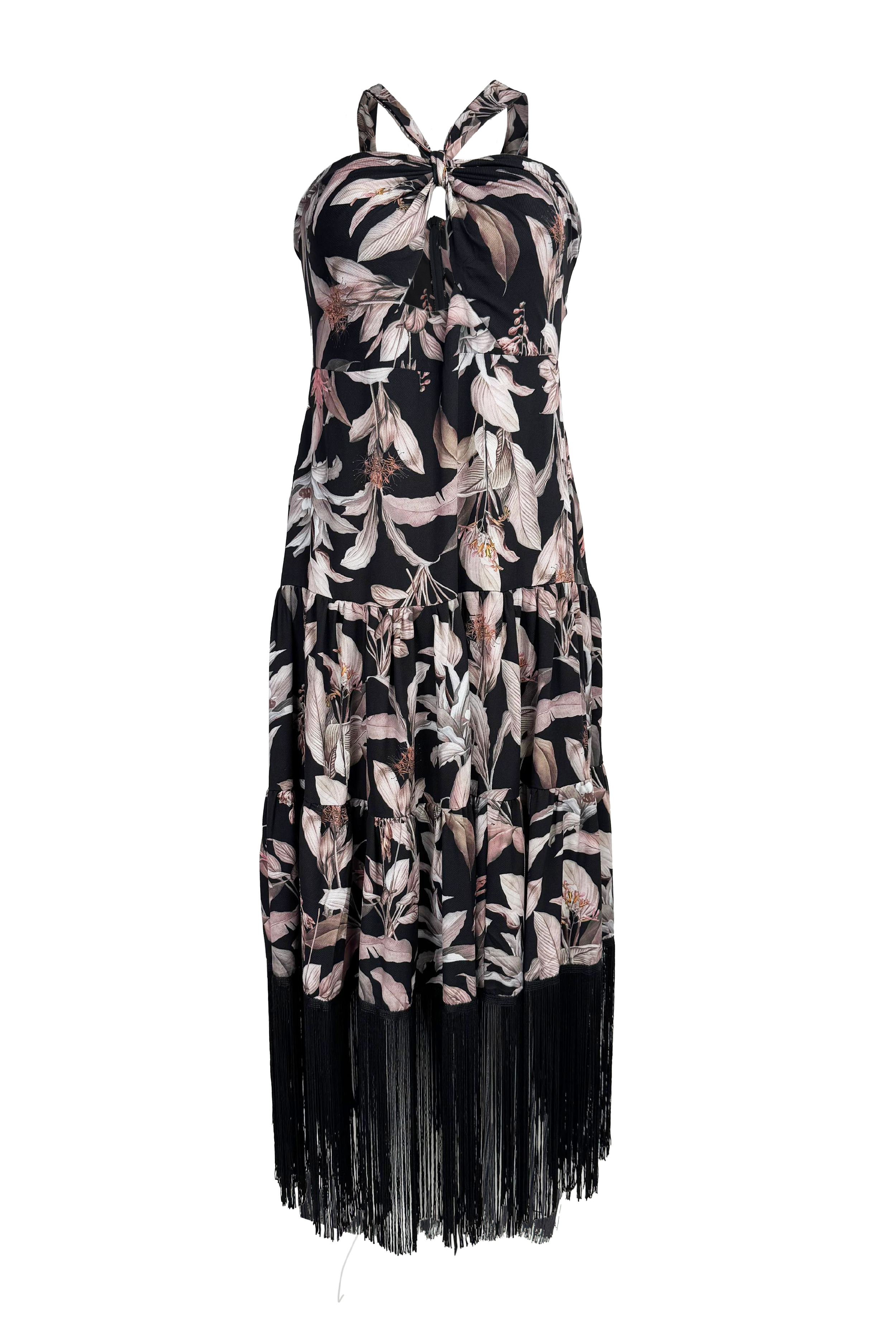 PTJ276329003 vestido estampado