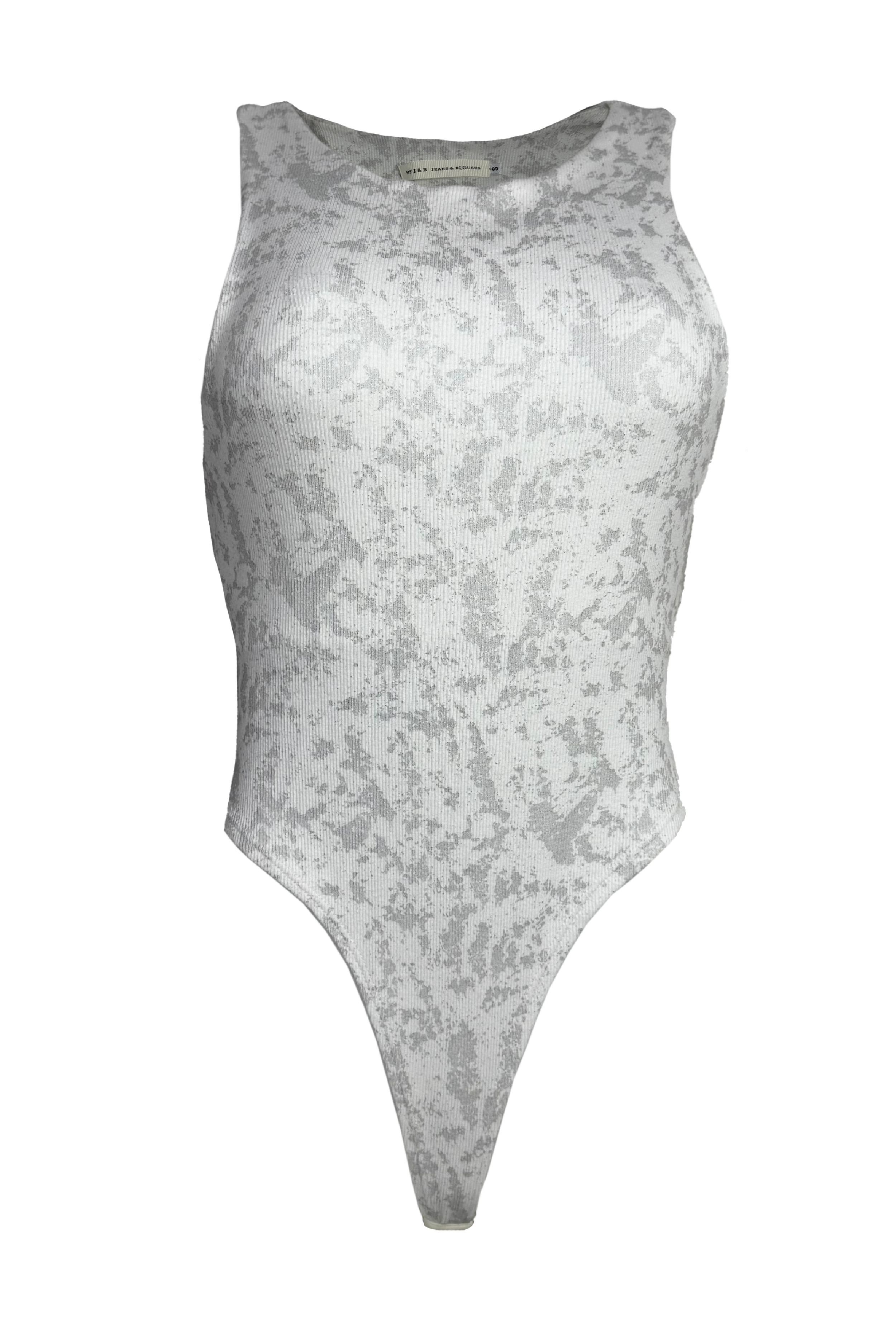 PTJ277921 body con estampado gris 