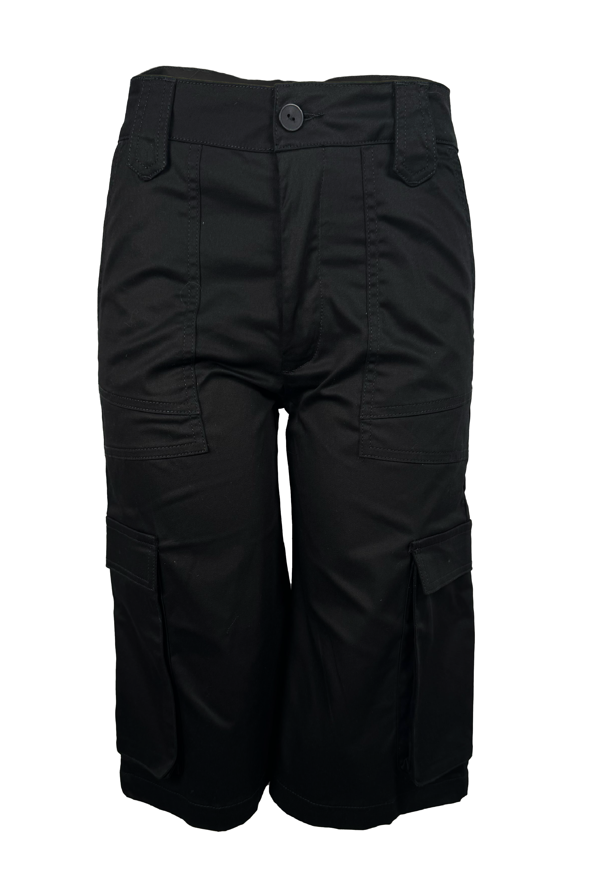 PTJ280611 bermuda con bolsillos negra