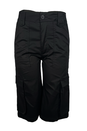 PTJ280611 bermuda con bolsillos negra
