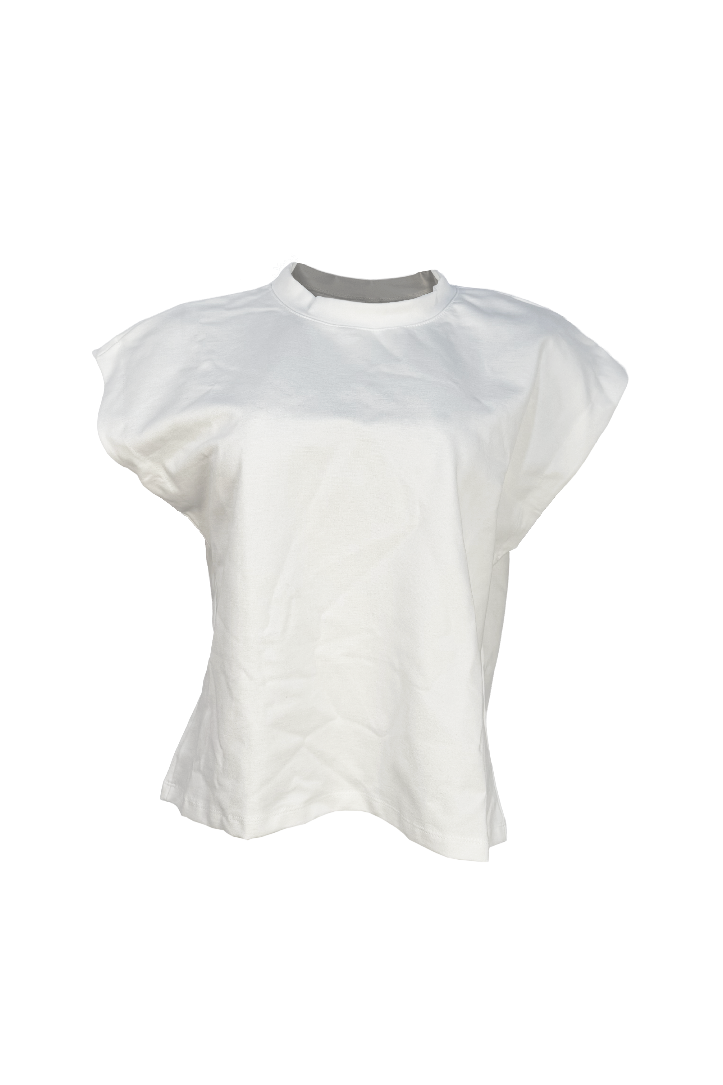 PTJ282629 blusa blanca estructurada